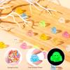 100/50Pcs Kawaii Luminous Colorful Octopus Mini Octopus Resin Animal Home Decor Fairy Garden Diy Dollhouse Decoration