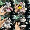 Fox Fashionable Plush Keychain Doll Featuring Amazing Color Variations And Super Soft Plush For Unique Style