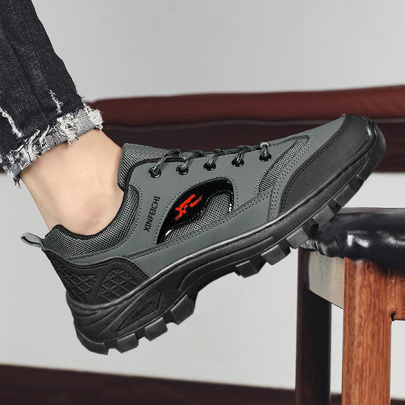 New outdoor hiking shoes non-slip and wear-resistant rubber outsole sports shoes durable and dirt-resistant tooling shoes