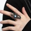 Moonstone Scorpion Open Ring, Personalized Niche Design, Sweet and Cool Spice Girl Style Couple Ring