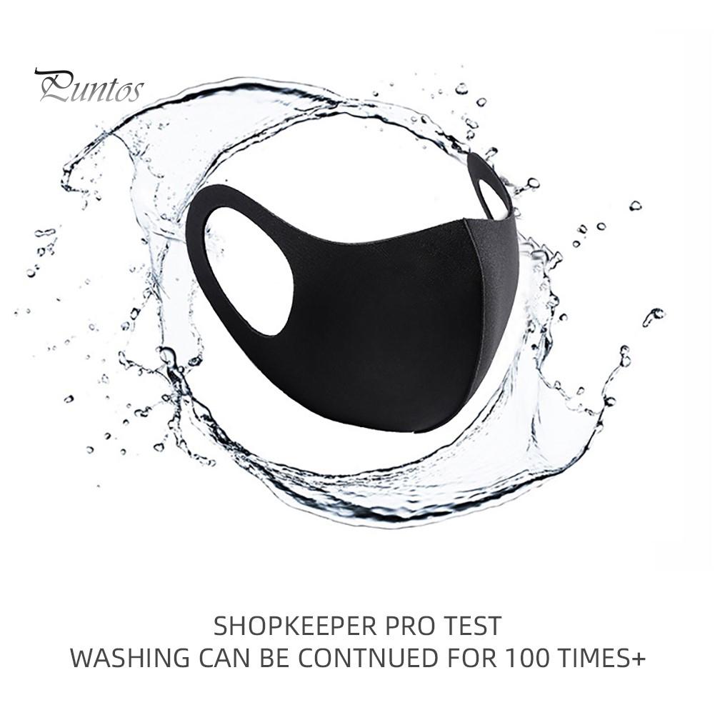 Dustproof 3Pcs Washable Breathable Unisex Protection Face Cover Mouth Masks