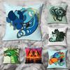 WWings of FFire Drache Verschiedene Größen Quadratische Kissenhülle Für Auto Haus Schlafzimmer Dekoration Individuelles Valentinstagsgeschenk