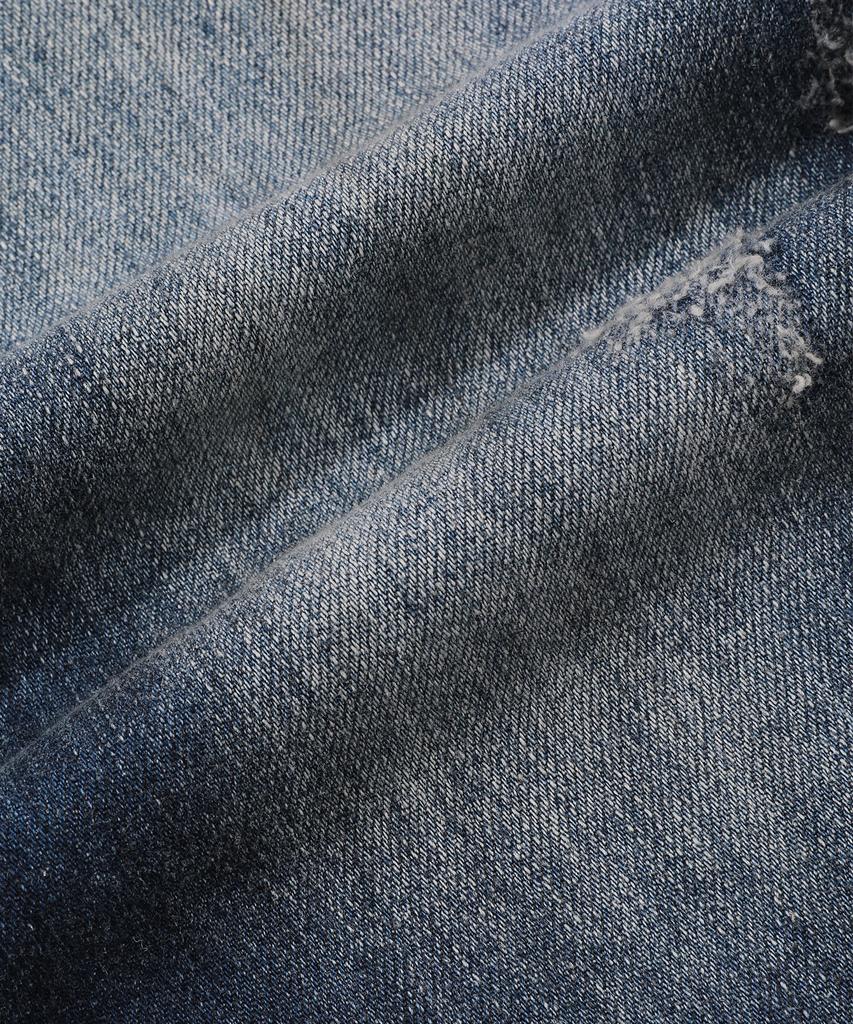 BEENTRILL Sunday 5-Pocket Vintage Washed Denim Pants (Indigo)