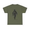 Military Soldier Graphic Tee, Edgy Fashion T-Shirt