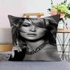 Model KKate Moss Personalized Pillow Cover Kids Bedroom Wild Party Decor Pillowcase Kid Birthday Shower Gift