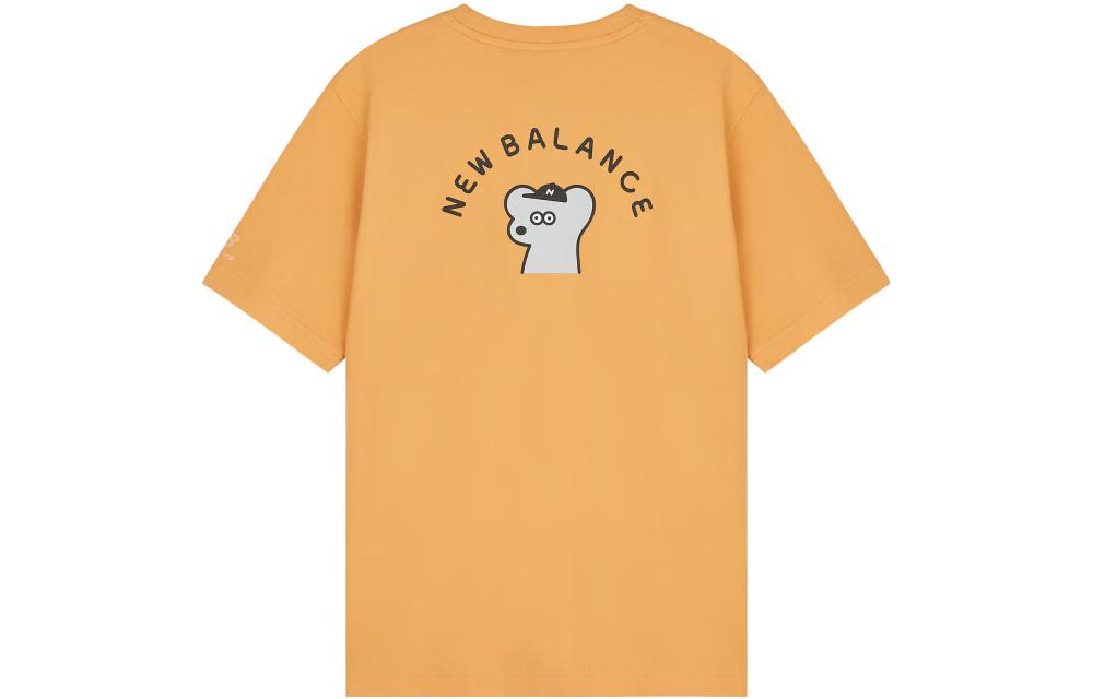 New Balance T Shirt Unisex Orange 5ED26211-LOR M
