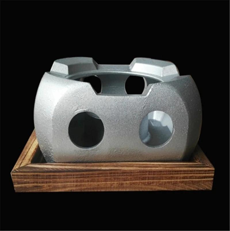 9-inch thickened aluminum alloy Uncoated dry pot Small heating pot Alcohol stove suit hotpot Cooking pot Self hotpot