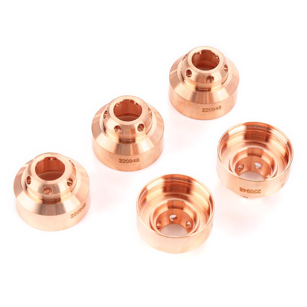 5Pcs Plasma Cuter Cutting Shield Cap Consumables Welding Tools 220948 for MAX105