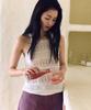 Mangomaenipeullijeu Pia Crochet Knit Sleeveless_Ivory