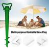 Beach Umbrella Holder Antirust Beach Parasol Stand Ground Spike for Beach Wild Fishing Ground Spike Beach Umbrella Holder
