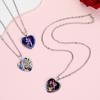 Kpop Demon Hunters Peach Heart Necklace: Anime-Inspired Jewelry for Fans