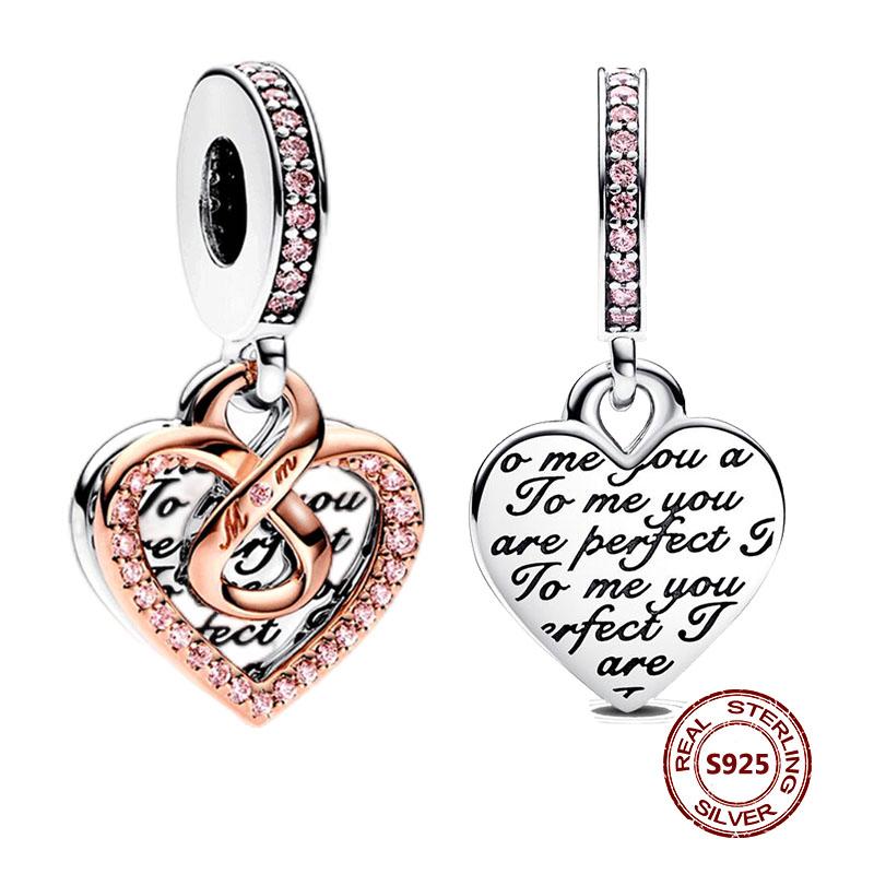 Charms camaleonte adatti a braccialetti originali alla moda in argento 925 con zircone, perlina a forma di polpo e tartaruga, ciondolo a forma di farfalla e lucciola, fai da te per realizzare gioielli
