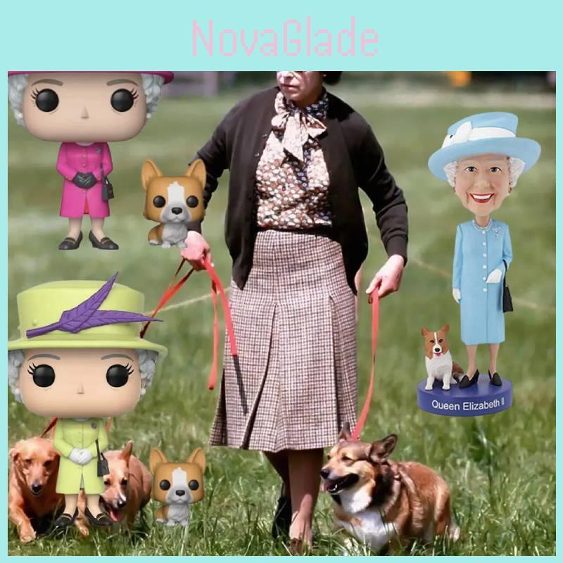 Queen Elizabeth Ii Dog Shakes His Head Ornament For Home Decoration