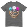 Baseball Ice Cream Drip Boys Home Plate Glove Respect Drip TShirt