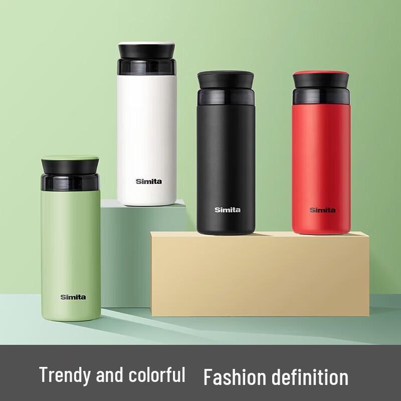 Simita 316 Stainless Steel Portable Thermal Mug with Tea Infuser