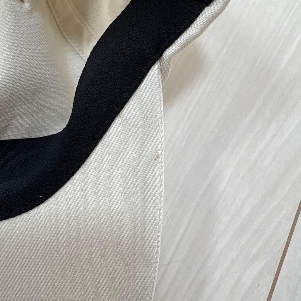 Used Takayuki Kijima Ivory Off-White Baseball Cap