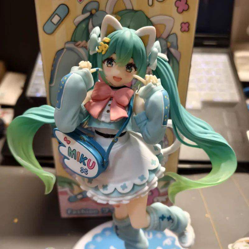 Genuine Original In Stock Fancy Ver Hatsune Miku Fashion Figure Anime Figure Model Collector Figurine Toys For Children
