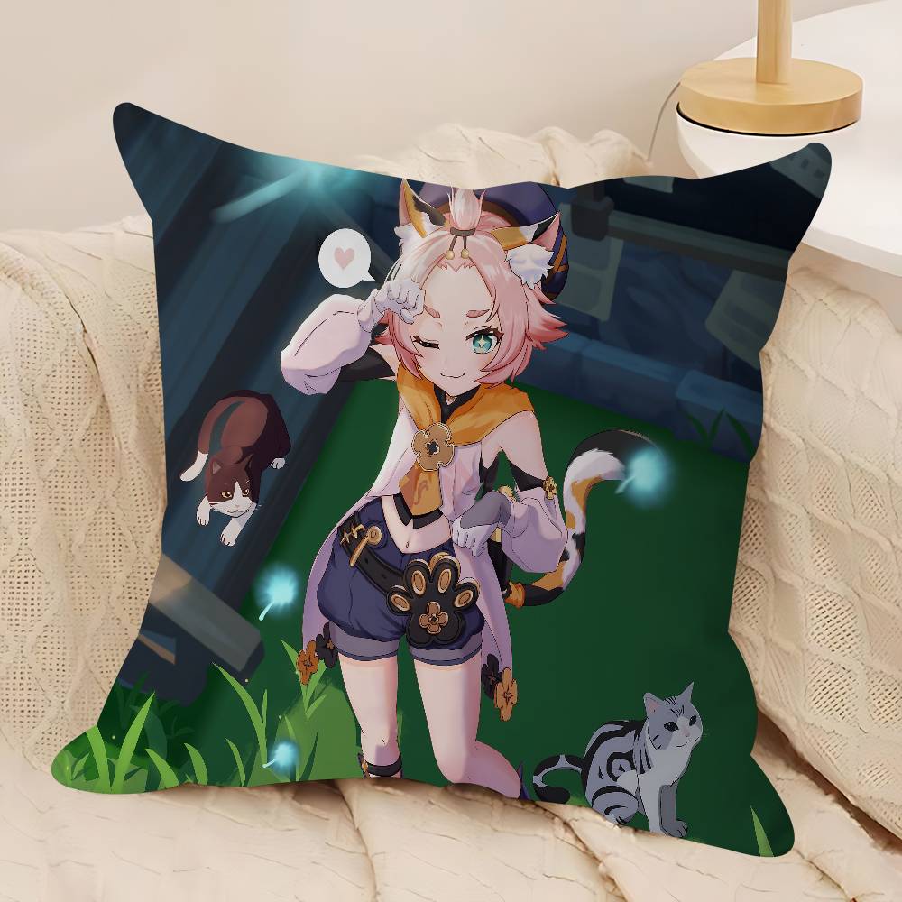 D-diona K-katzlein 45*45cm Cushion Cover Pillow Cover Decor Pillowcase Home Pillowcase For Couch Pillow