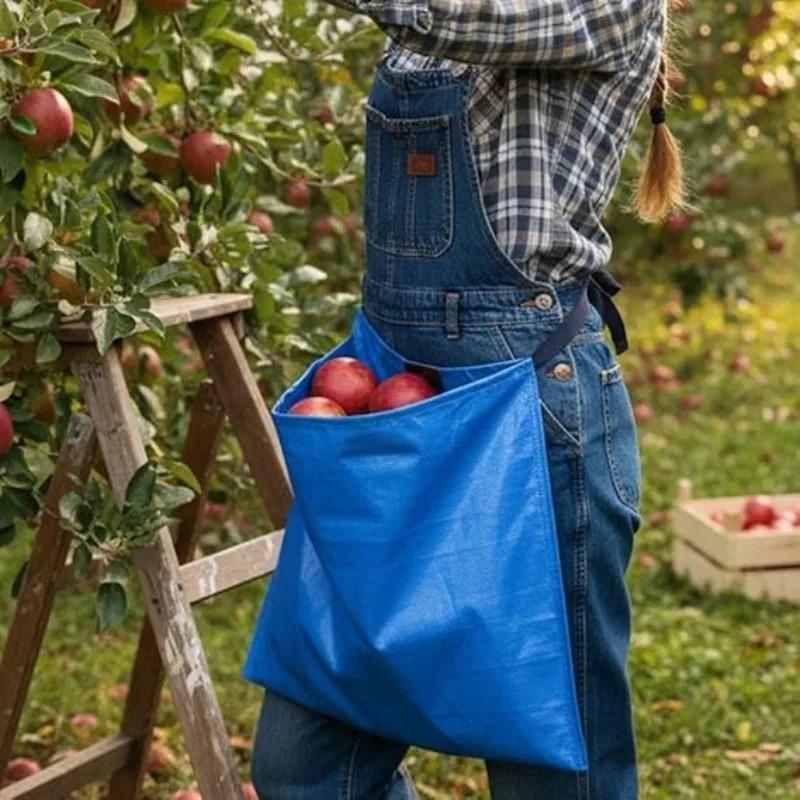 Premium Durable Agricultural Picking Apron Waterproof Portable Fruit Vegetable Picking Bag for Practical Farm Harvesting Use