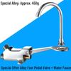 Foot-Operated Hand Washing Faucet
