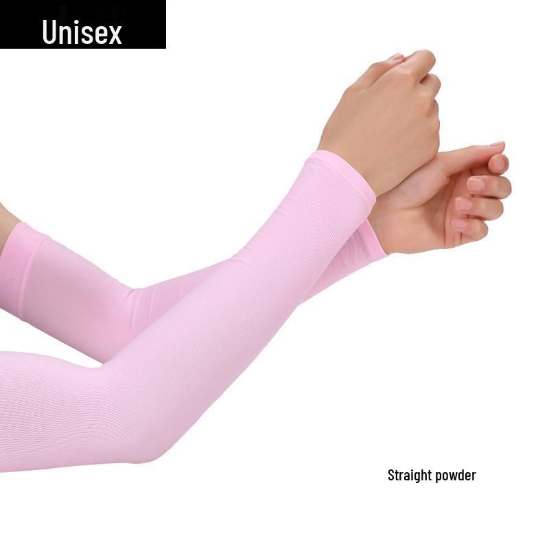 Herren Sommer UV-Schutz Eisseide Sonnenschutzärmel - Atmungsaktiv und Hautfreundlich