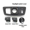 Car Front HeadLamp Rotary Foglight Button Headlight Switch Cover Panel For BMW 1 2 Series F20 F21 F22 F23 X1 F48 F49 X2 F39
