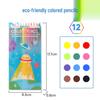 Zhenglin Erasable Colored Pencils – 24, 36, and 48 Color Sets for Children and Students Drawing and Coloring.