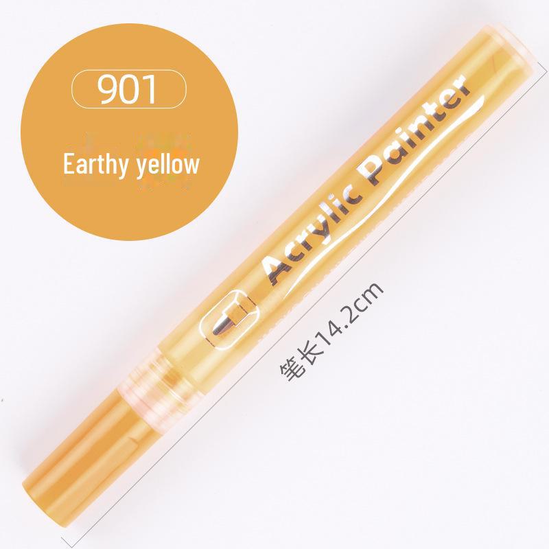 Sada akrylových fixů: Vodotěsné, Bílé, na Kámen, Keramickou Malbu - 12 Barev