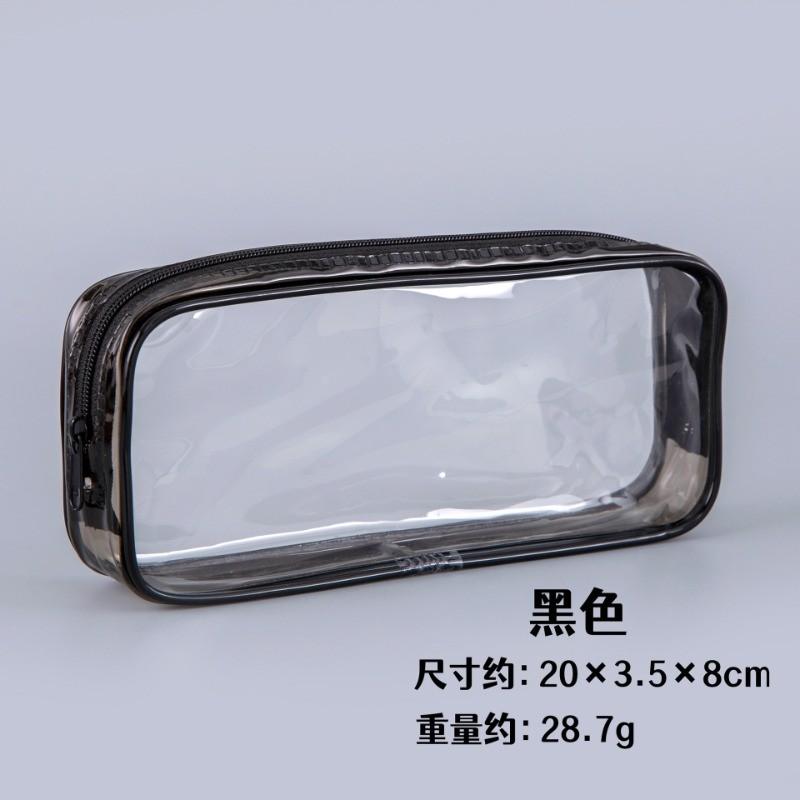 Transparent Pencil Case, Japanese Style, Primary School, Middle School, University, Stationery Case, Cosmetic Bag, Large Capacity