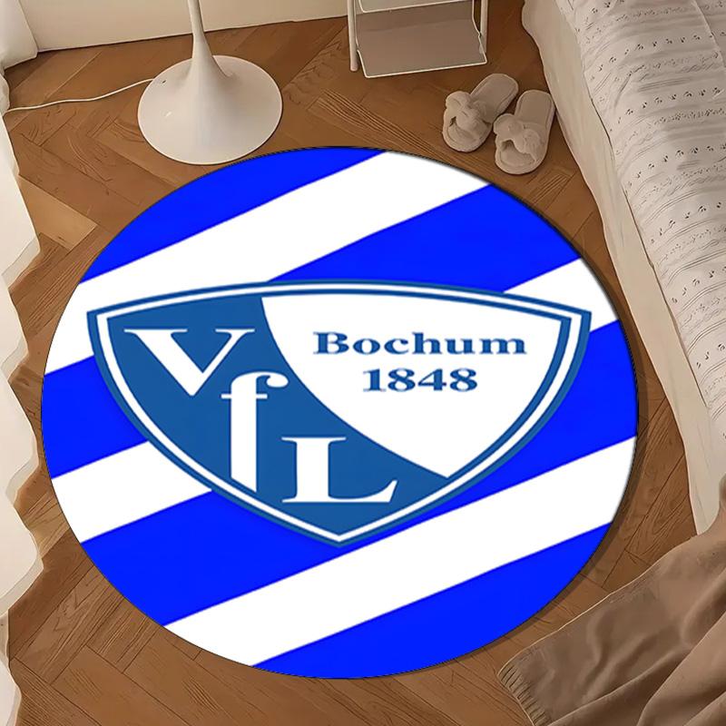 Football Bochum  Round Mat Home Decor, Chair Rug For livingroom,Bedroom, Doormat Home Decor Birthday Gift Christmas Gifts
