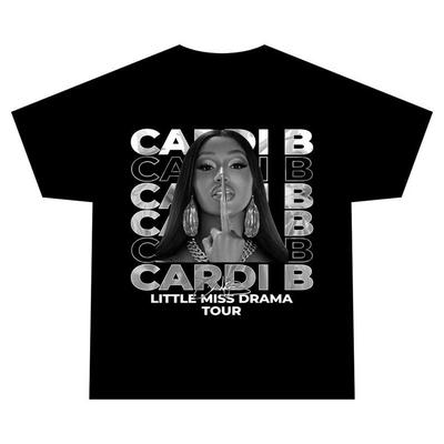 Cardi B Fan Art Tour 2026 T-shirt