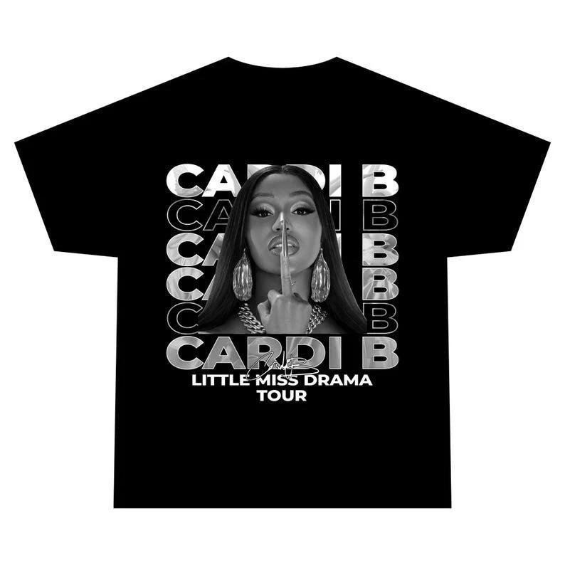 

Cardi B Fan Art Tour 2026 T-Shirt 3XL