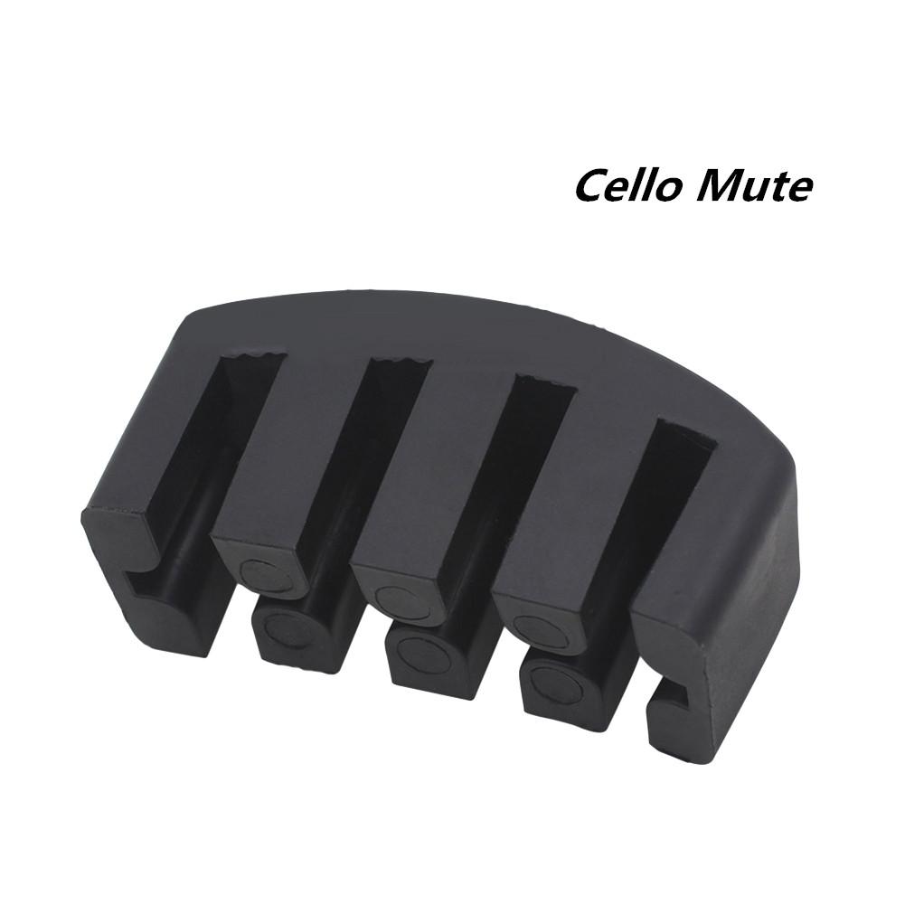 

5-Claw Rubber Practice Cello Mute for 4/4 Size Cello Volume Control black 1#1
