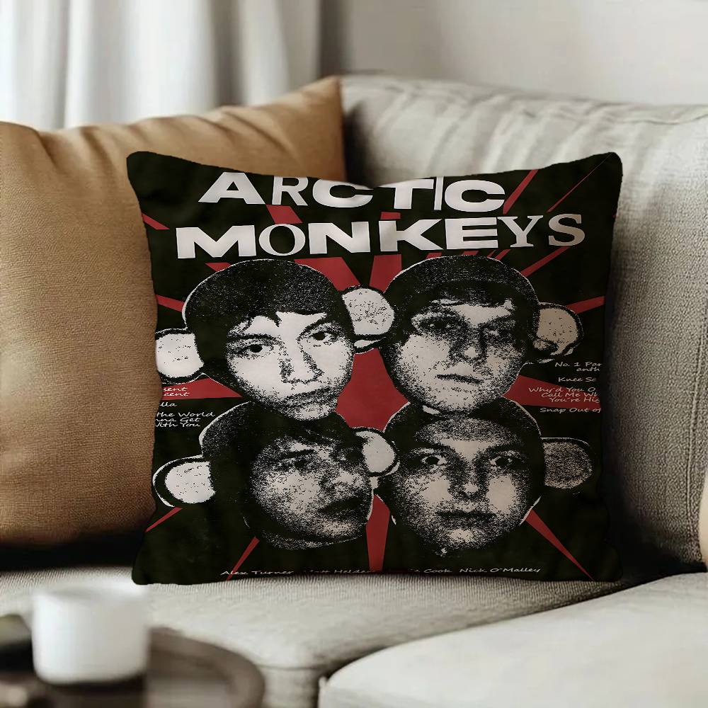 AArctic Monkeys Rock Band Lucky Dragon pillow cover sofa cushion cover home room decoration children gift