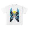 2026 New Wolverine XMen Retro Comic Graphic TShirt Superhero Claw Print Soft Cotton Casual Streetwear For Men Daily Fashion