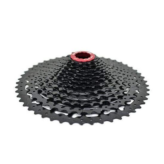 SunRace CSMZ80 12 Speed Wide Ratio XTE1859 11-50T Cassette, Black,