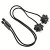 2Pcs Car Trunk Ball Holding Cord Rear Shelf Straps Vehicle Tailgate Lanyard Trunk Storage Package Tray Lid Rope Nylon Lanyard