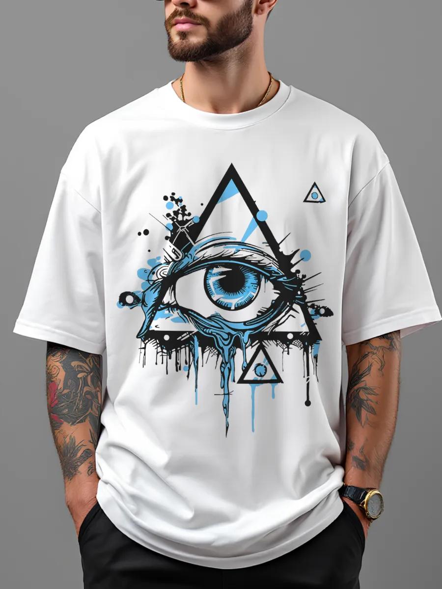 T-shirt with glowing gorilla print 2XL