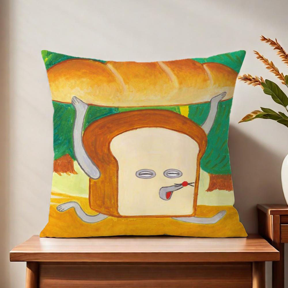 B-bread Cute T-thief Cushion Cover For Pillow Printing Sofa Decoration Home Car Room Coffee Shop Office Nordic Simplicity