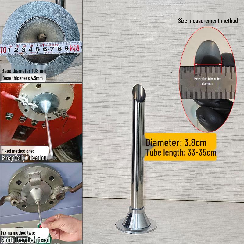 Cotton Filling Machine Accessories: Filling Tube, Small Down Nozzle, Horn, Switch, Air Nozzle, Filling Head.