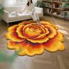 Floor Mat Traditional Chinese Floral Design Multiple Sizes Bedroom Soft Rug Living Room Bedroom Door