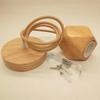 Creative Modern Simple Lamp Holder Irregular Wooden Creative Lamp Base Single Head E27 Screw Light Holder Coffee Shop