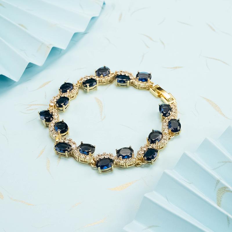 2026 Zircon Bracelet, Crystal Bracelet, Men s and Women s Niche Bracelet, Small Fresh and Light Luxury Jewelry. 20CM