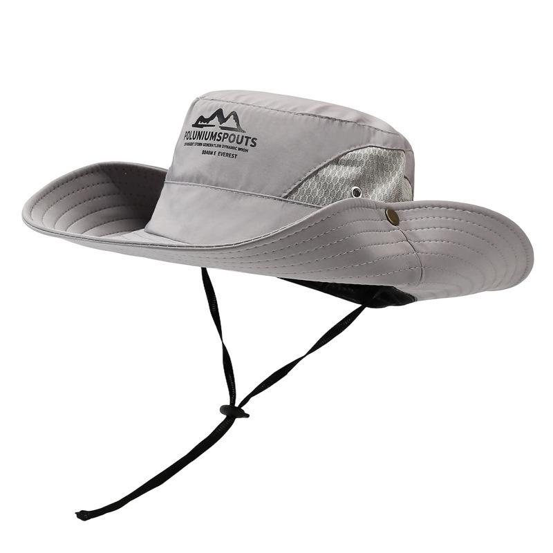 Summer Outdoor Sun Hat Men and Women Mountaineering Fishing Sun Protection Hat Bucket Hat Fashion Big Brim UV Protection Sun Hat