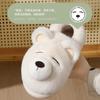 Bag Heel Cotton Slippers Women's Winter Cartoon Plush Cute Wool Slippers Men's Home Household Wool Cotton Shoes Men's Wholesale