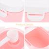 Milk Powder Travel Container Pink Pp 1pcs