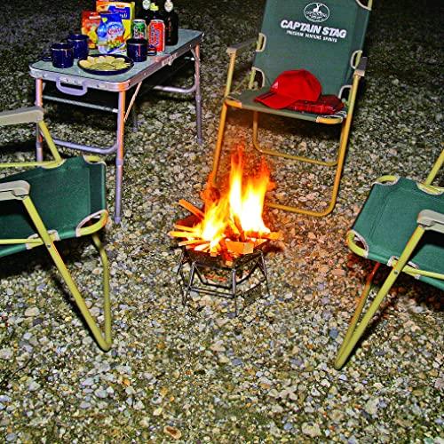 Captain Stag Hexa Stainless Fire Grill UY-7020