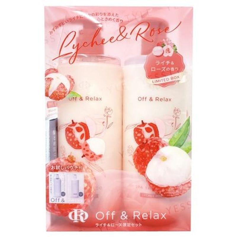 Off & Relax - Spa Shampoo & Treatment Lychee & Rose Limited Set