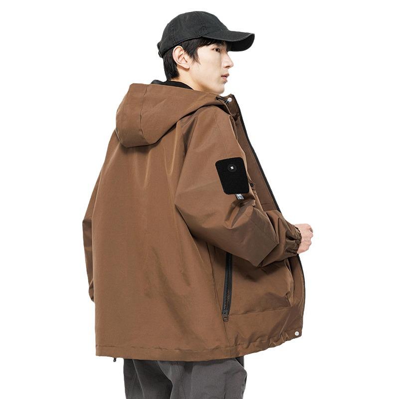 2024 Autumn Unisex Hooded Mountain Style Jacket - Trendy Outdoor Brand