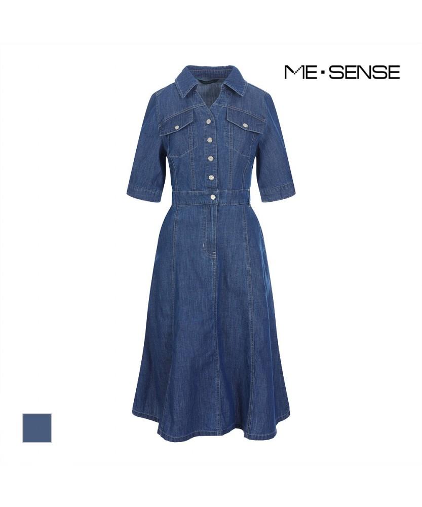 MESENSE Shirt Collar Denim Dress_Mb55Dom202Z